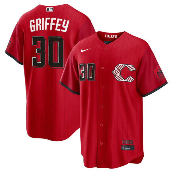 Will Benson Cincinnati Reds red City Connect jersey