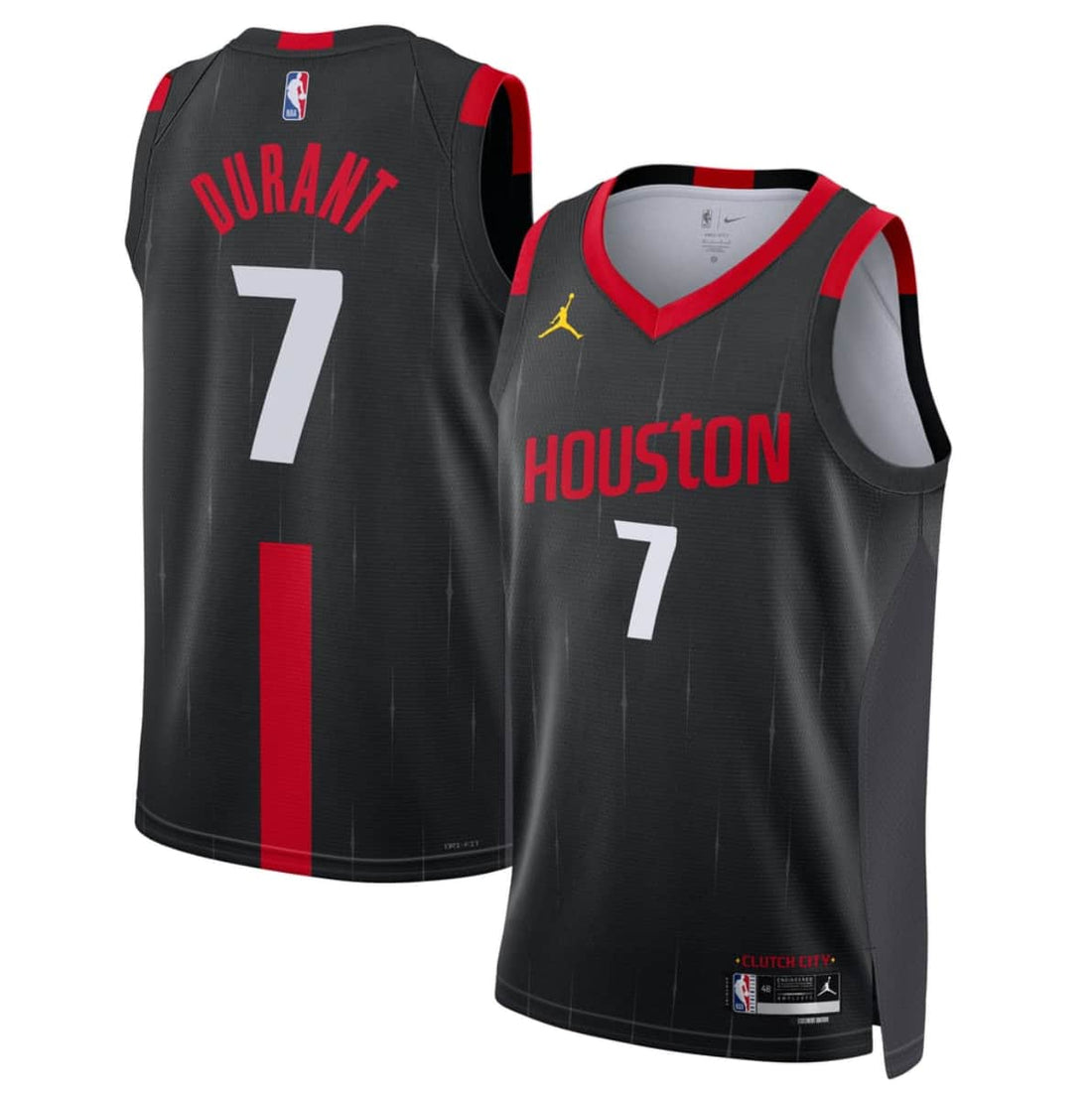 Kevin Durant Houston Rockets black jersey