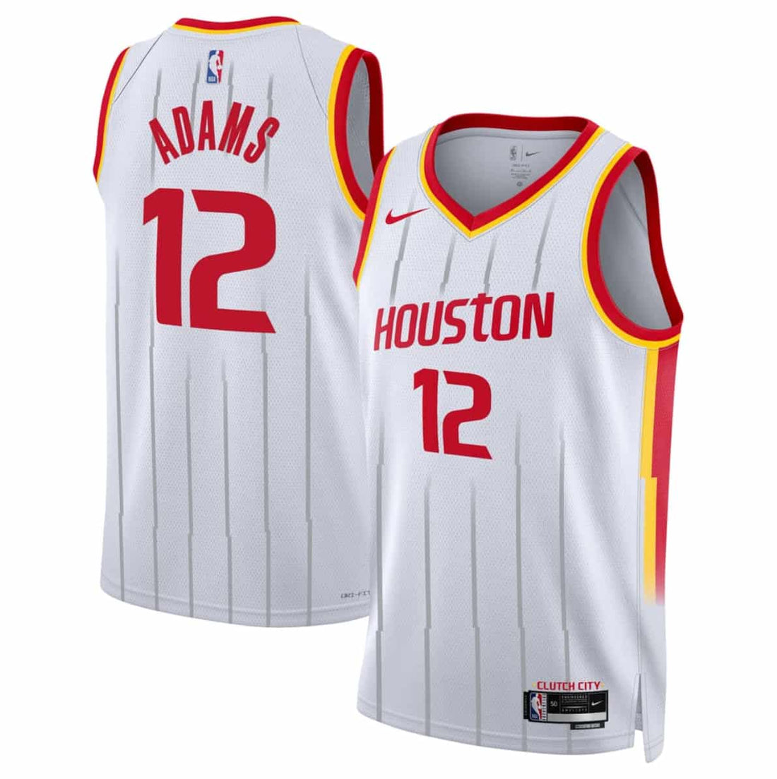 Steven Adams Houston Rockets white jersey