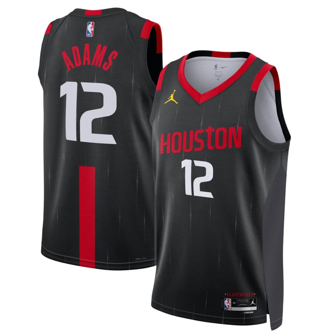Steven Adams Houston Rockets black jersey
