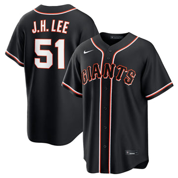 Jung Hoo Lee San Francisco Giants black jersey