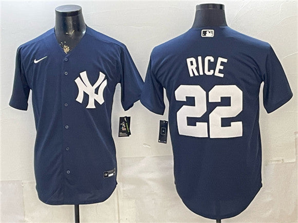 Ben Rice New York Yankees navy jersey