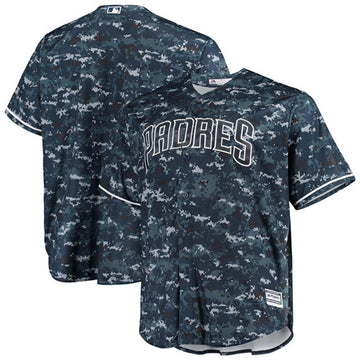 Blank Majestic San Diego Padres camo Alternate jersey