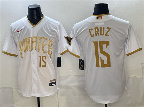 Oswin Appollis Pittsburgh Pirates white City Connect jersey