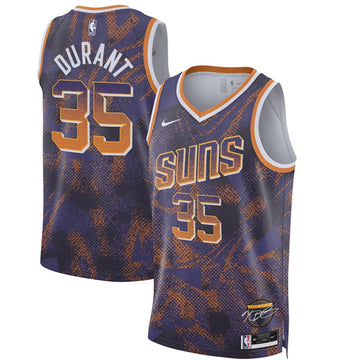 Kevin Durant Phoenix Suns purple jersey