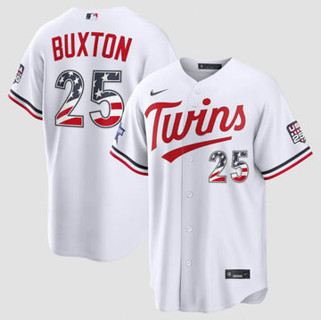Byron Buxton Minnesota Twins white All-Star jersey