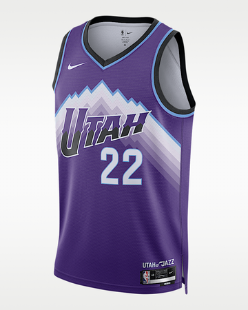 Darryn Peterson Icon Edition Swingman Utah Jazz jersey