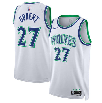 Rudy Gobert Minnesota Timberwolves white jersey