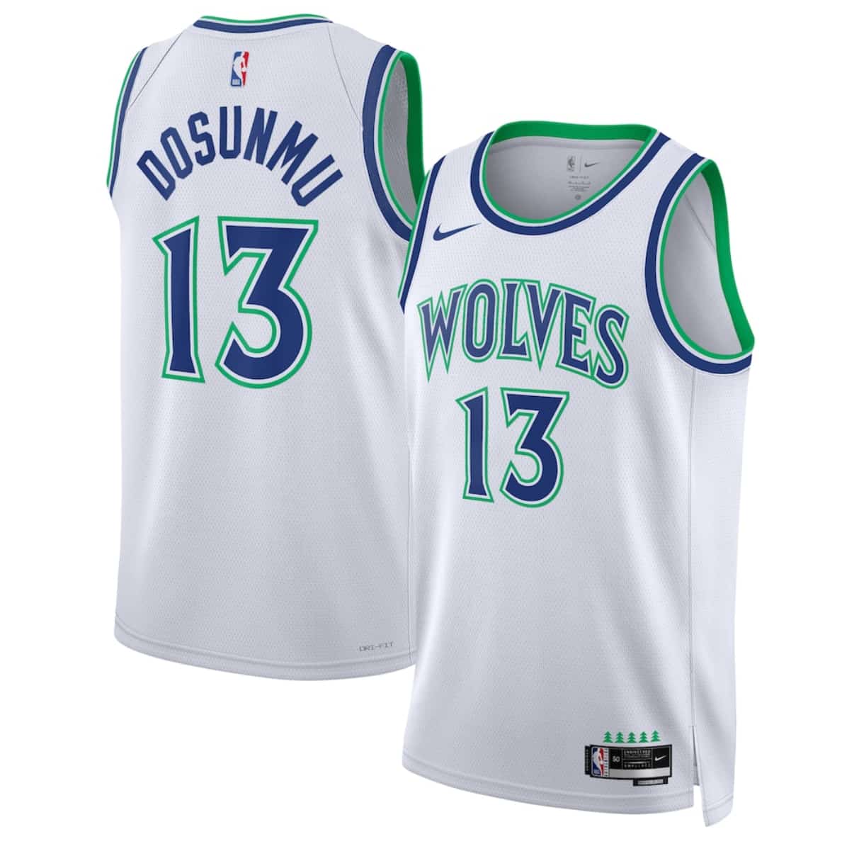 Ayo Dosunmu Minnesota Timberwolves white jersey