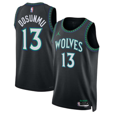 Ayo Dosunmu Minnesota Timberwolves black jersey