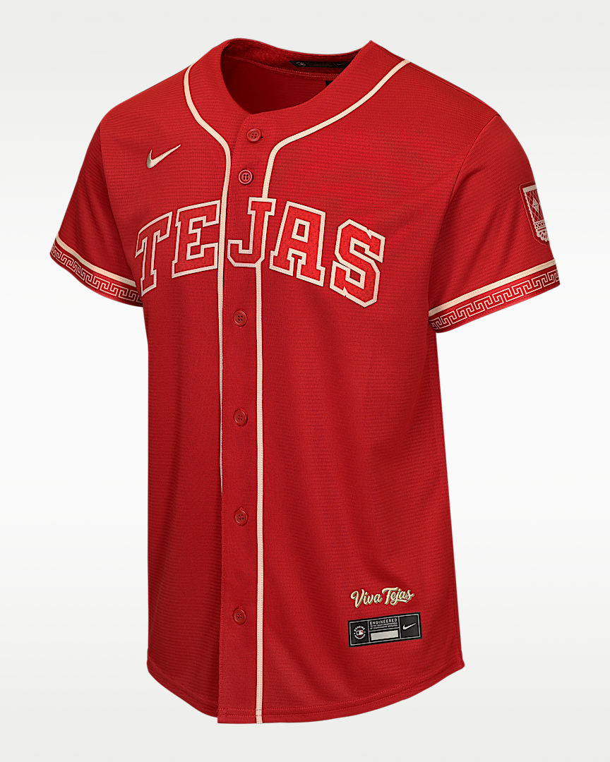 Texas Rangers City Connect jersey