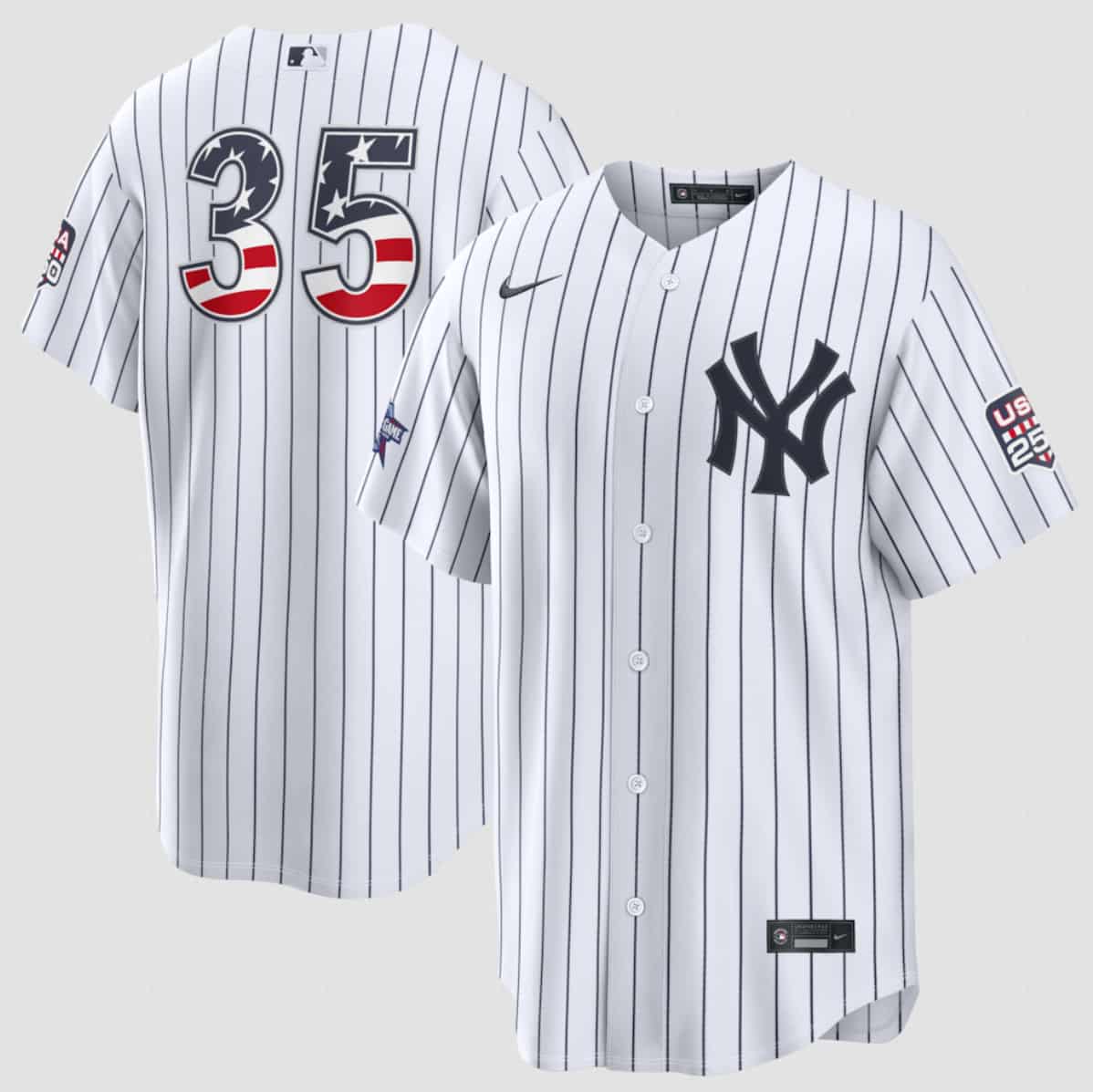 Cody Bellinger New York Yankees white All-Star jersey