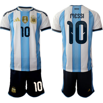 Lionel Messi Argentina National Team Home jersey
