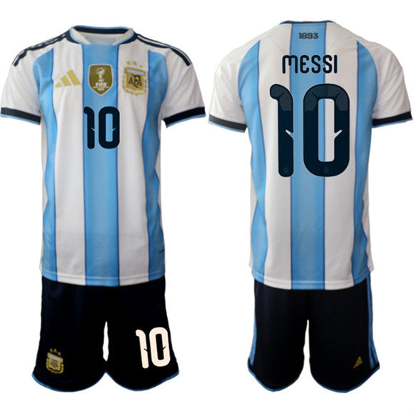 Lionel Messi Argentina National Team Home jersey