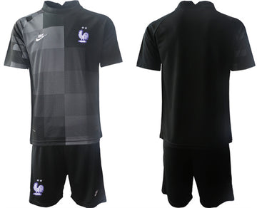 Goalkeeper France National Team black Home jersey