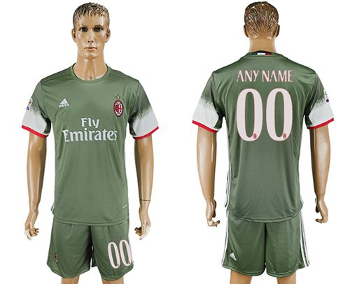 Personalized Sec AC Milan Away jersey