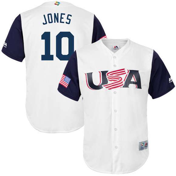 Custom white Classic jersey