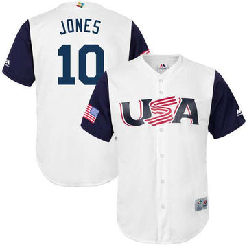 Custom white Classic jersey