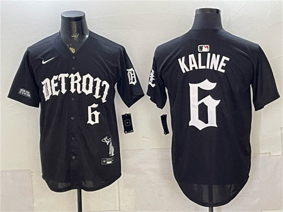 Al Kaline Detroit Tigers black Vapor jersey