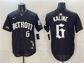Al Kaline Detroit Tigers black Vapor jersey