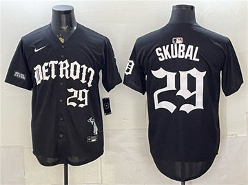 Tarik Skubal Detroit Tigers black Vapor jersey