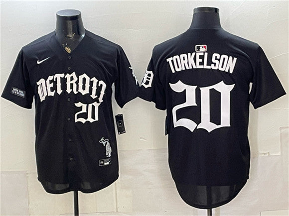 Spencer Torkelson Detroit Tigers black Vapor jersey