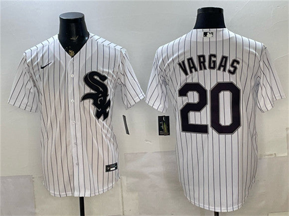 Miguel Vargas Chicago White Sox white Home jersey