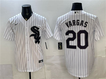 Miguel Vargas Chicago White Sox white Home jersey