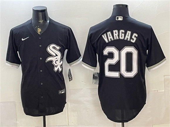 Miguel Vargas Chicago White Sox black jersey