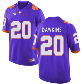 Brian Dawkins Clemson Tigers purple jersey