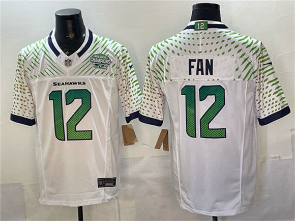 Fan Seattle Seahawks white Vapor jersey