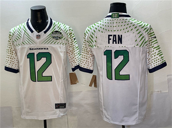 Fan Seattle Seahawks white Vapor jersey