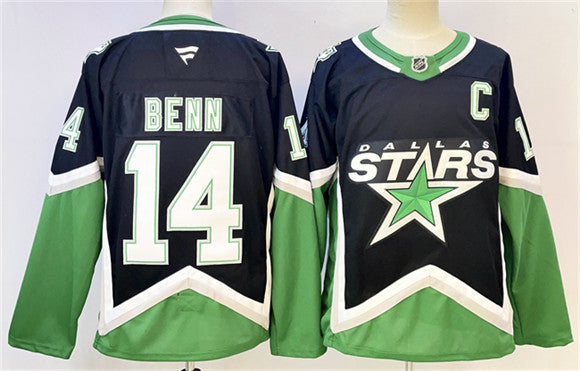 Jamie Benn Dallas Stars black Alternate jersey