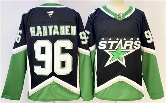 Mikko Rantanen Dallas Stars black Alternate jersey