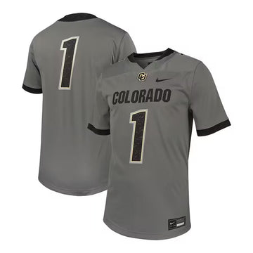 Colorado Buffaloes gray jersey