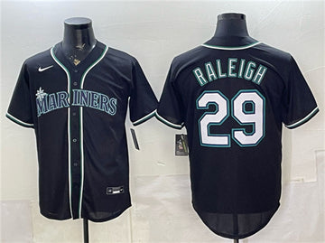 Cal Raleigh Seattle Mariners black Fashion jersey