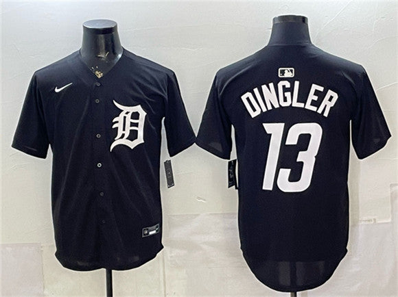 Dillon Dingler Detroit Tigers black Limited jersey
