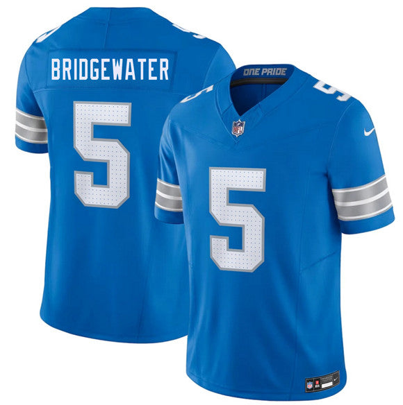 Teddy Bridgewater Detroit Lions blue Vapor jersey