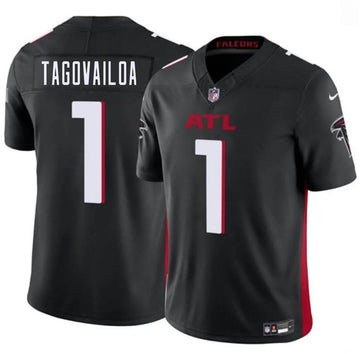 Tua Tagovailoa Atlanta Falcons black Vapor jersey