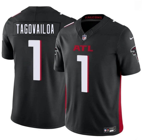 Tua Tagovailoa Atlanta Falcons black Vapor jersey