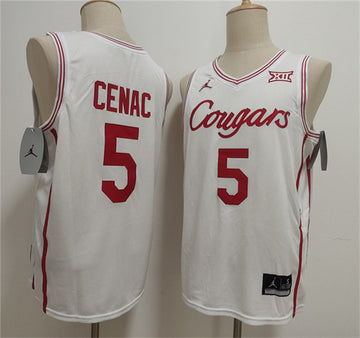 Chris Cenac Jr Arkansas Razorbacks white jersey