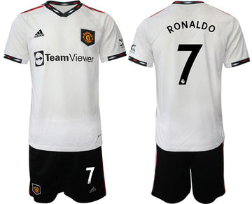 Ranoldo Manchester United white Away jersey