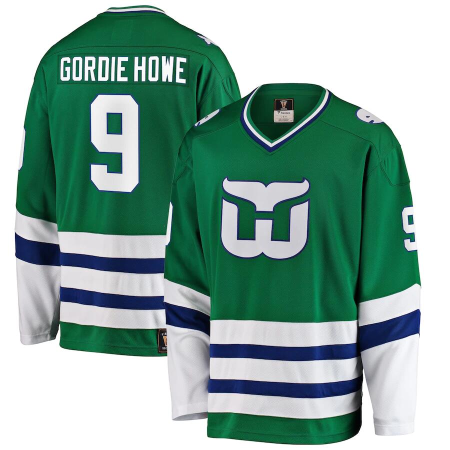 Custom Carolina Hurricanes green jersey