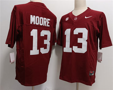 Malachi Moore Alabama Crimson Tide red jersey