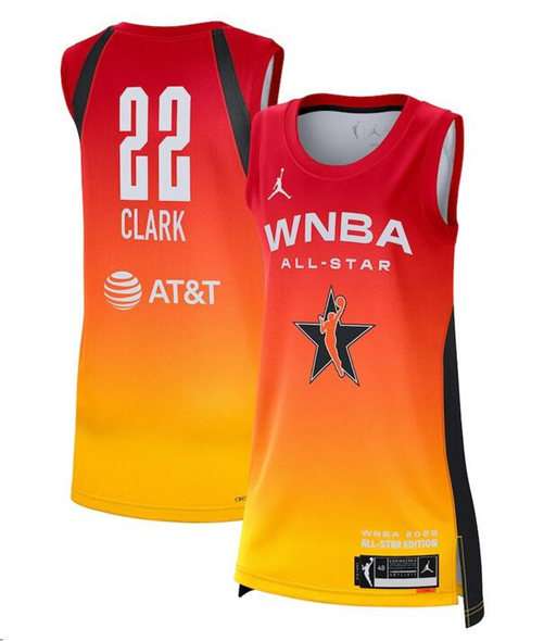 Caitlin Clark NBA All-Star orange jersey