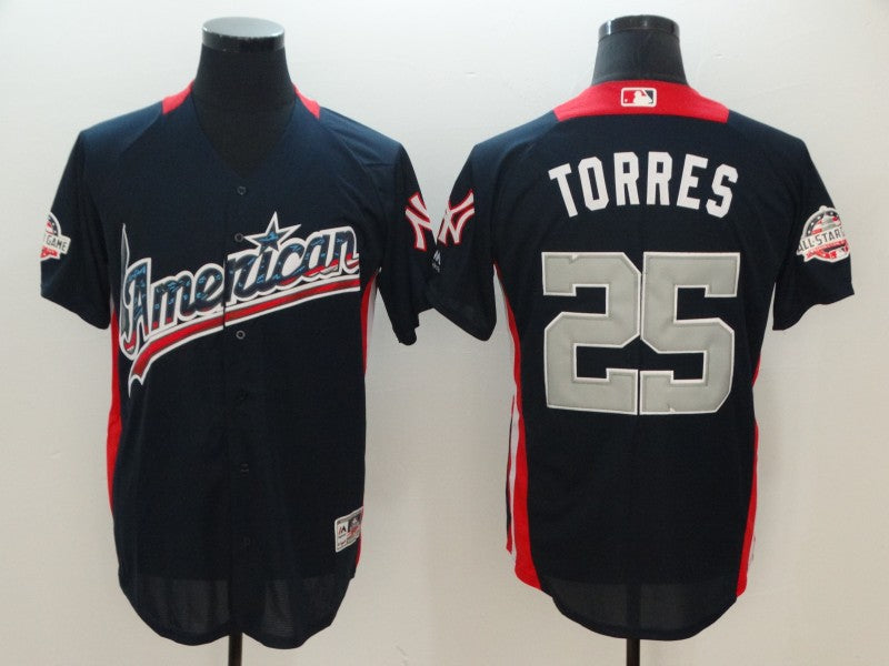 Gleyber Torres American League All-Star navy All-Star jersey
