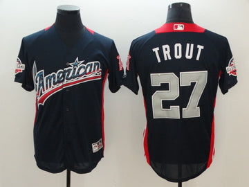 Jose Altuve American League All-Star navy All-Star jersey