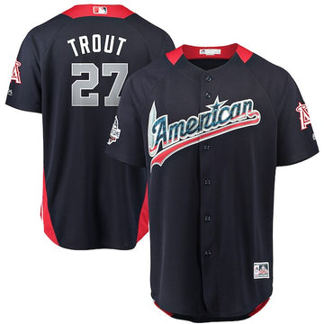 Mike Trout American League All-Star navy All-Star jersey