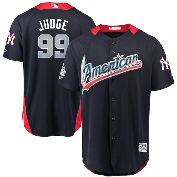 Aaron Judge American League All-Star navy All-Star jersey