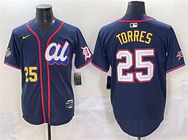 Gleyber Torres American League All-Star navy All-Star jersey